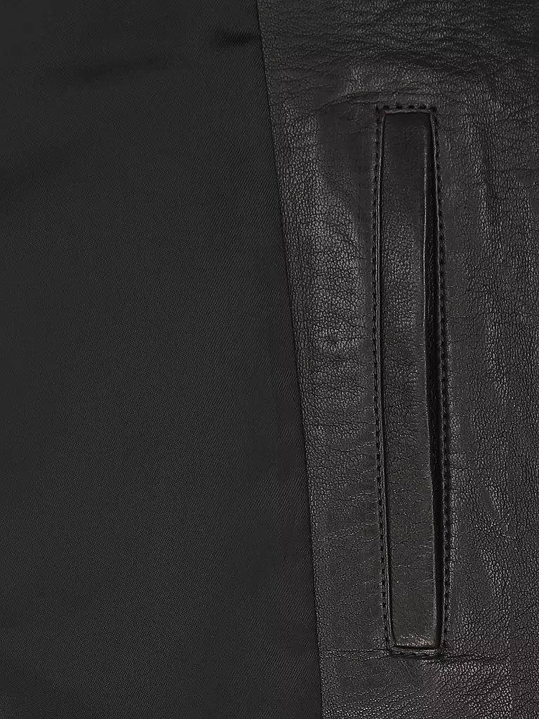 BELSTAFF | Lederjacke TRACK | schwarz