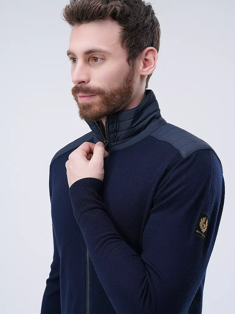 BELSTAFF | Strickjacke KELBY | schwarz