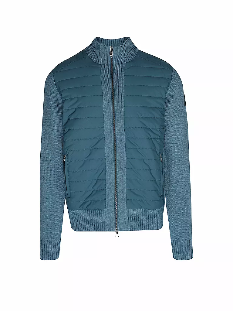 BELSTAFF | Strickjacke KINGSTON FULL ZIP | blau