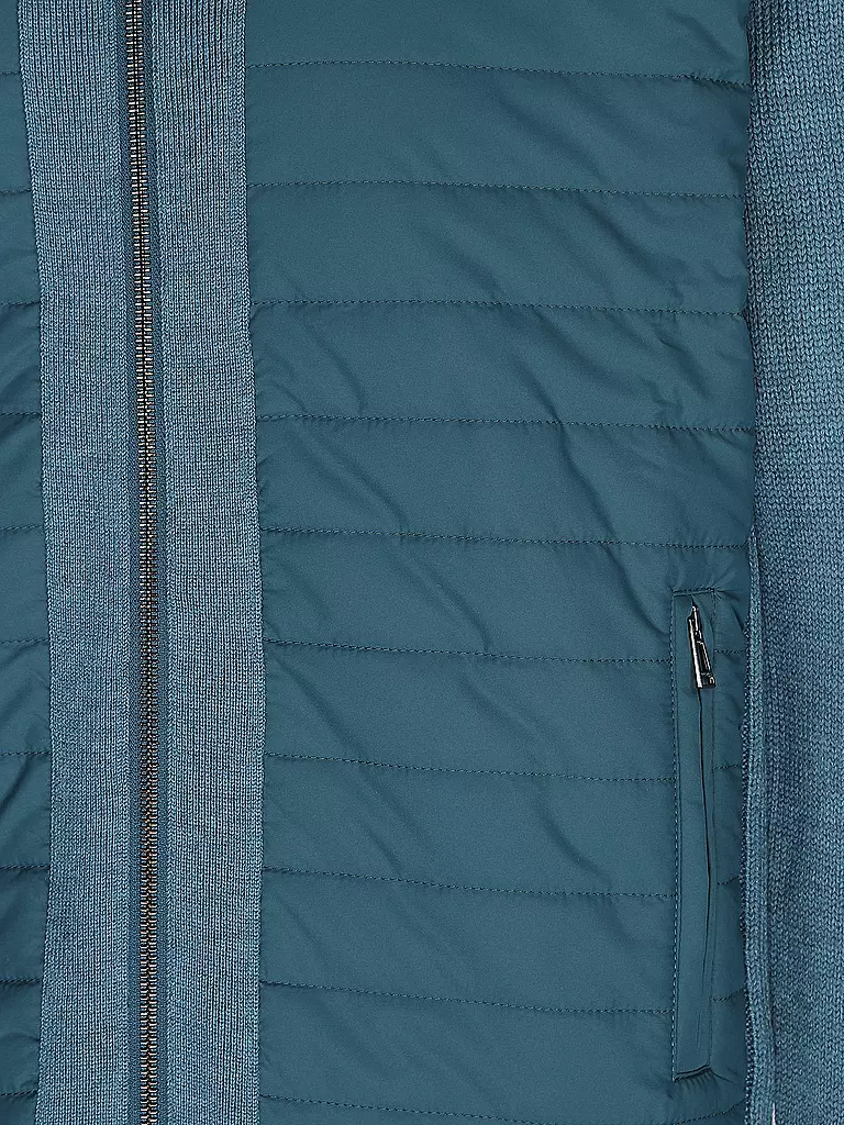 BELSTAFF | Strickjacke KINGSTON FULL ZIP | blau