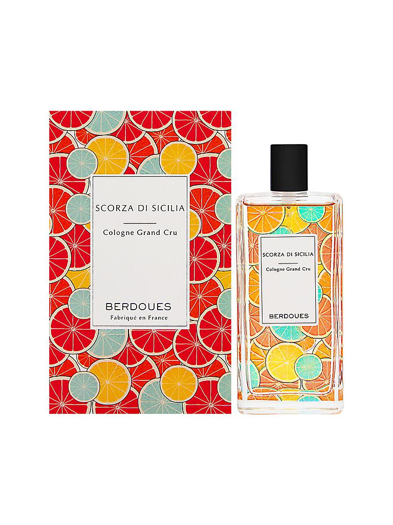 BERDOUES | Grands Crus - Scorza Di Sicilia Eau de Cologne 100ml | transparent