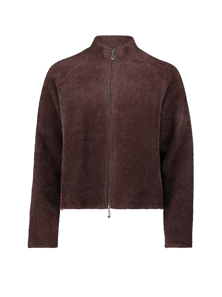 BETTY BARCLAY Strickjacke in Felloptik – Betty Barclay