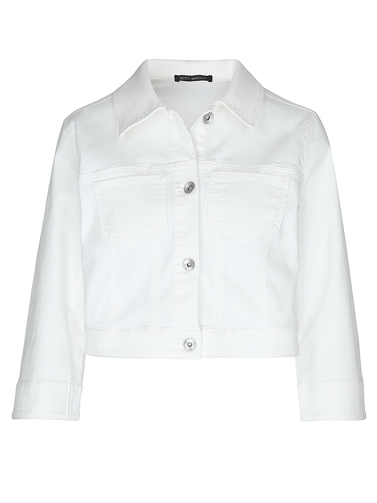 BETTY BARCLAY Jeansjacke  weiss | 40