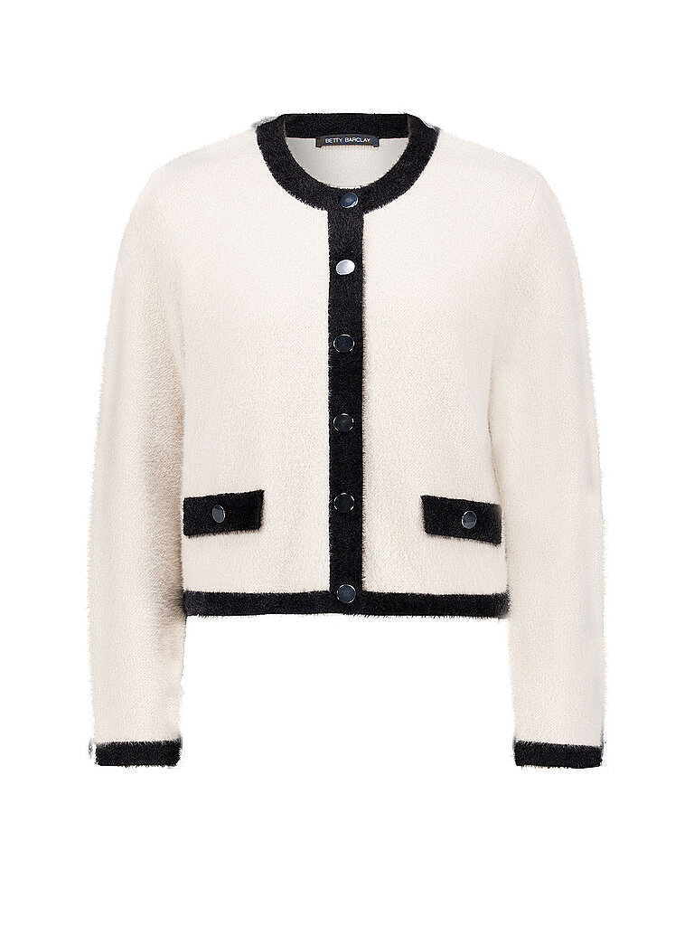 BETTY BARCLAY Strickjacke creme | 38