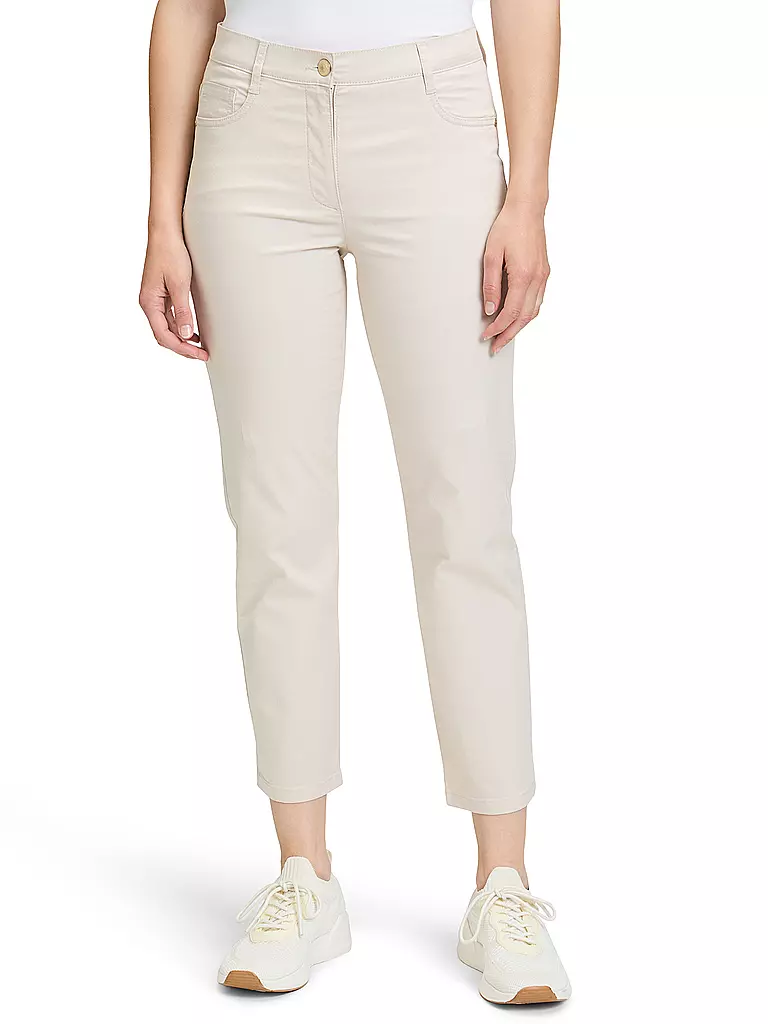 BETTY BARCLAY | Hose Slim Fit 3/4  | beige