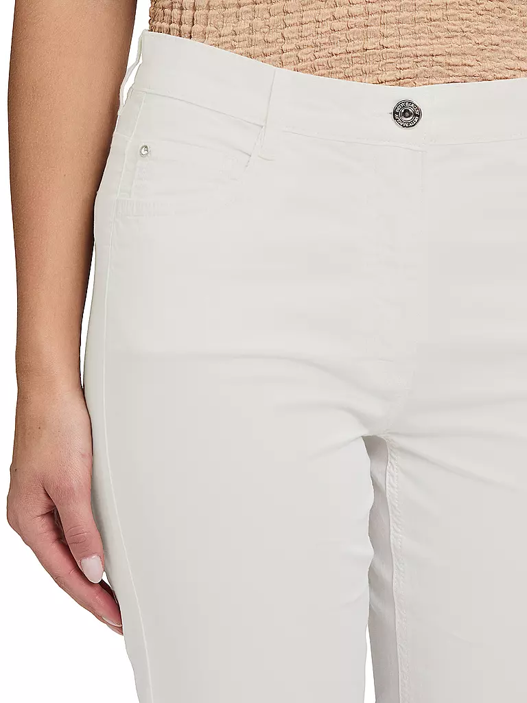 BETTY BARCLAY | Hose Slim Fit 3/4 | beige