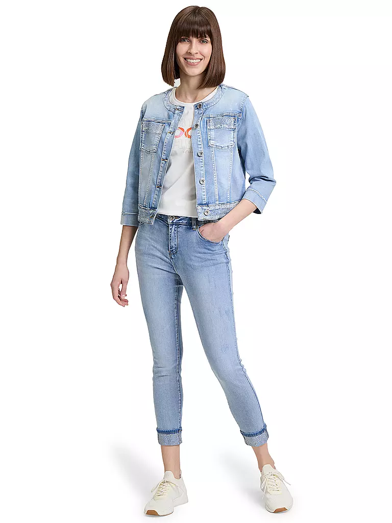 BETTY BARCLAY | Jeans Slim Fit 7/8  | hellblau