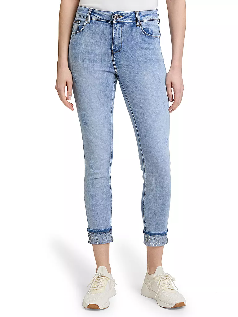 BETTY BARCLAY | Jeans Slim Fit 7/8  | hellblau