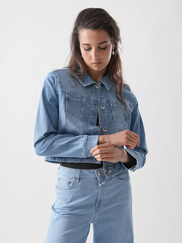 BETTY BARCLAY | Jeansjacke | hellblau