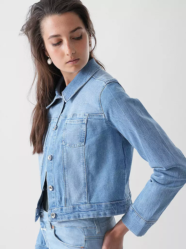 BETTY BARCLAY | Jeansjacke | hellblau