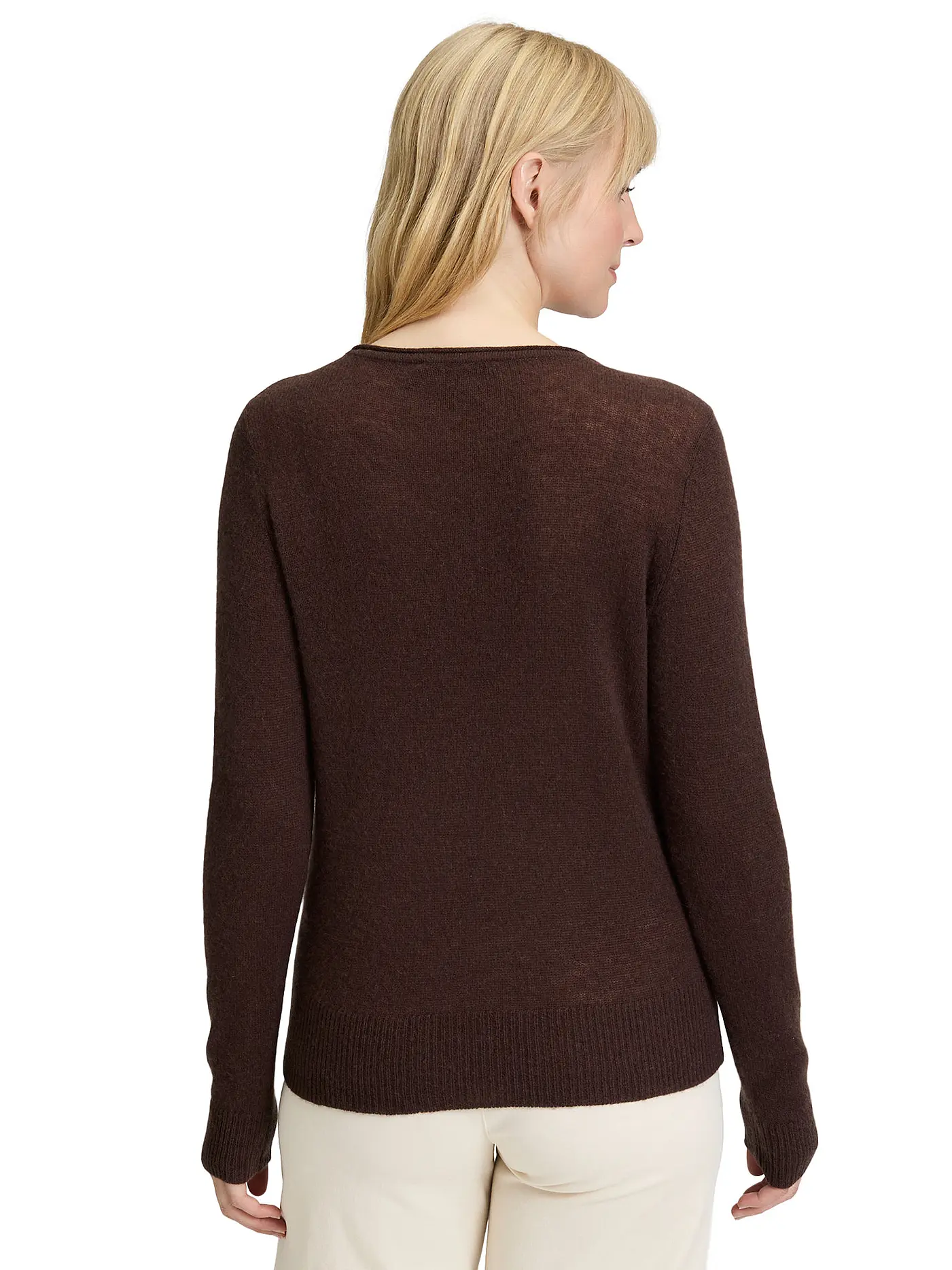 BETTY BARCLAY | Kaschmirpullover | braun