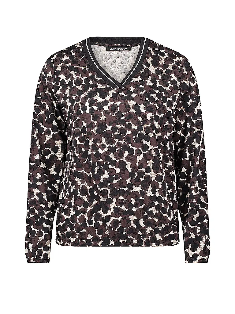 BETTY BARCLAY | Langarmshirt  | braun