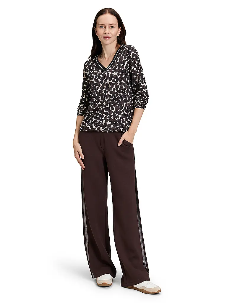 BETTY BARCLAY | Langarmshirt  | braun