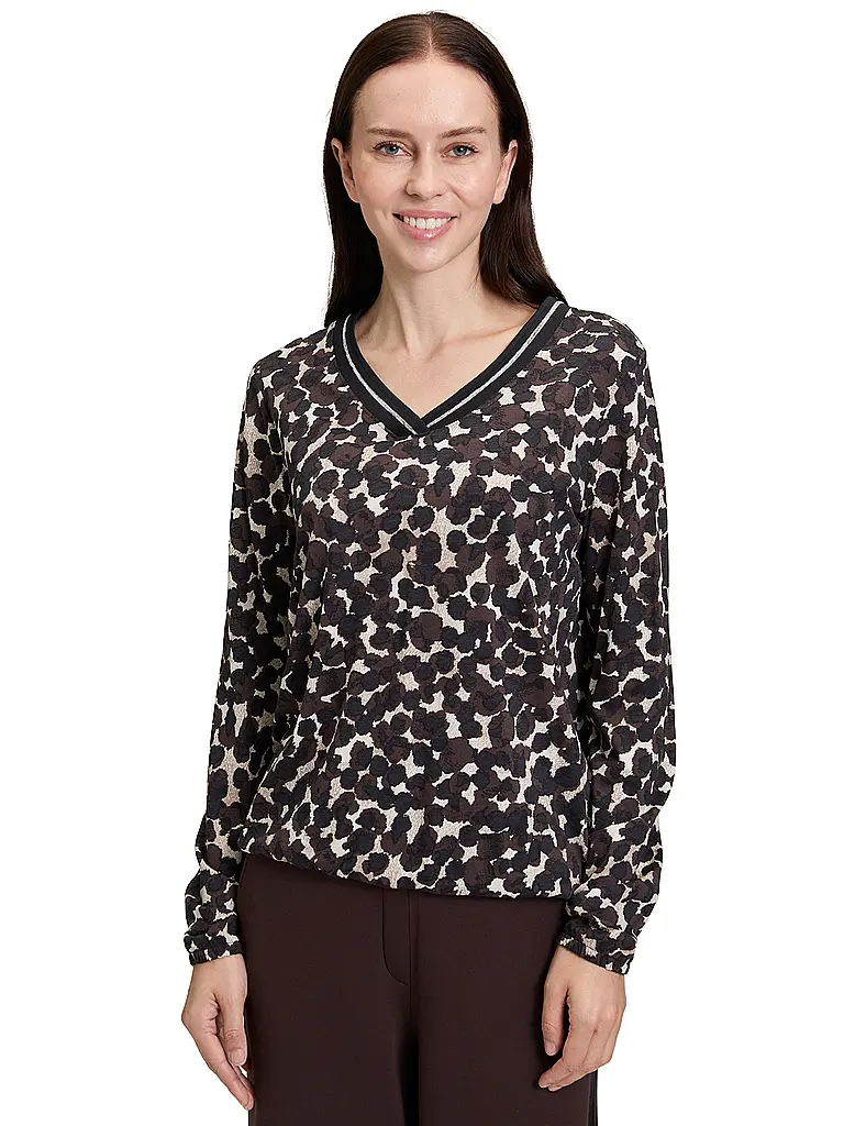 BETTY BARCLAY | Langarmshirt  | braun