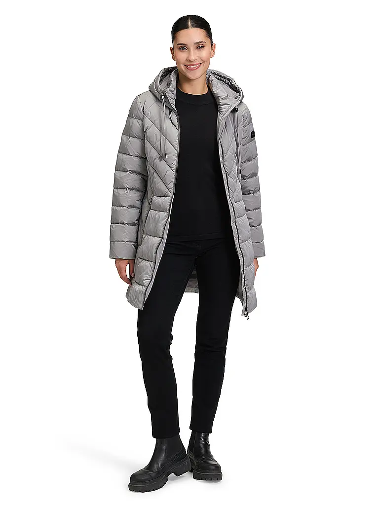 BETTY BARCLAY | Steppjacke | grau
