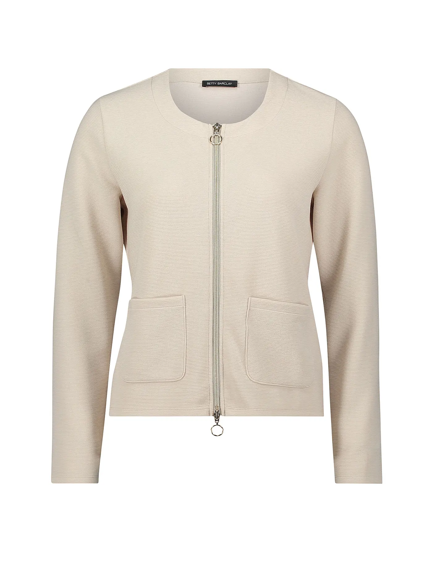 BETTY BARCLAY | Sweatjacke | beige