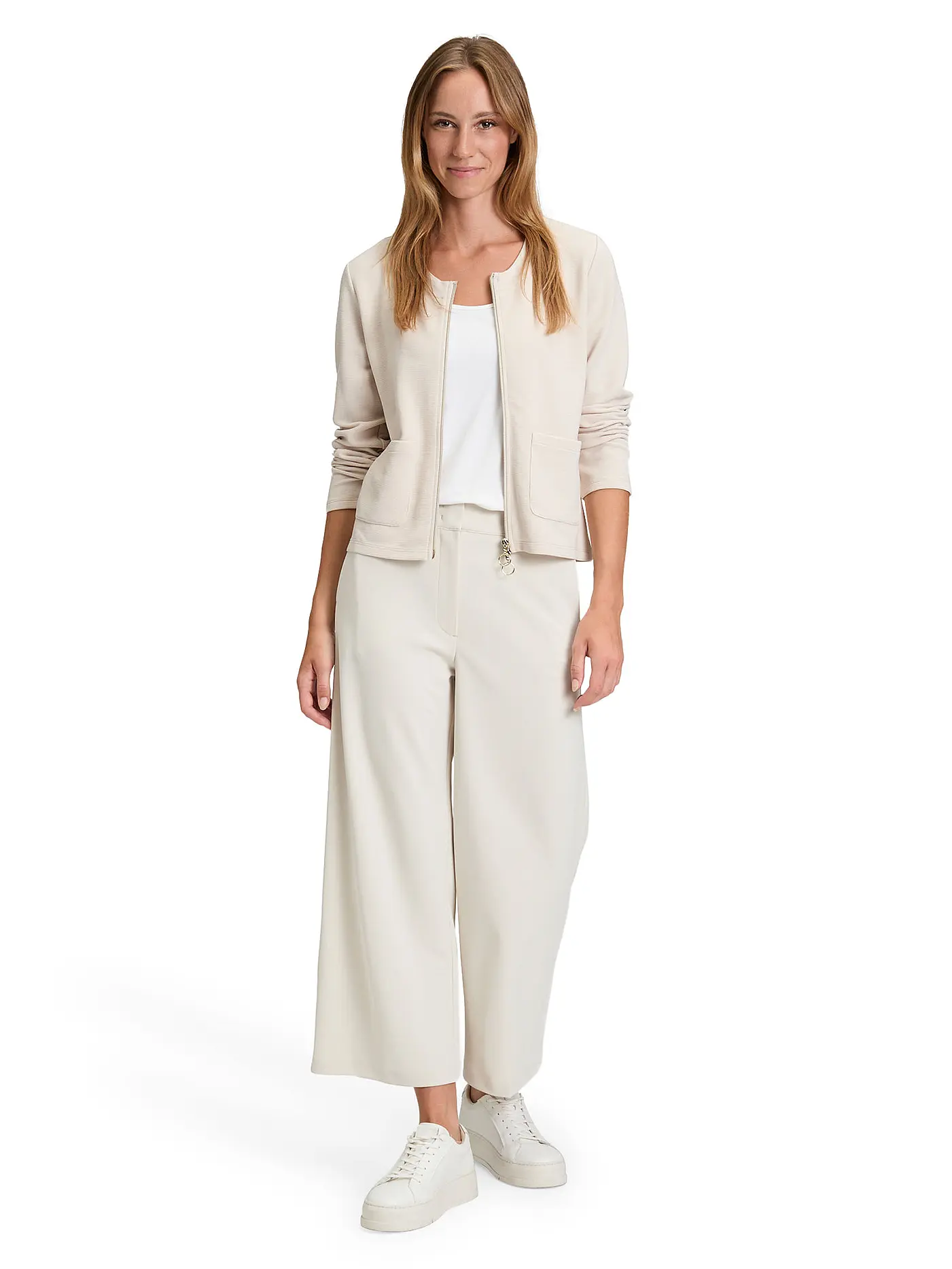 BETTY BARCLAY | Sweatjacke | beige