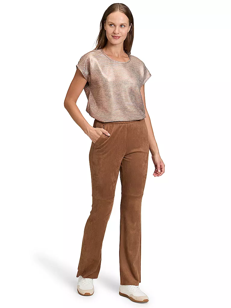 BETTY BARCLAY | T-Shirt  | braun