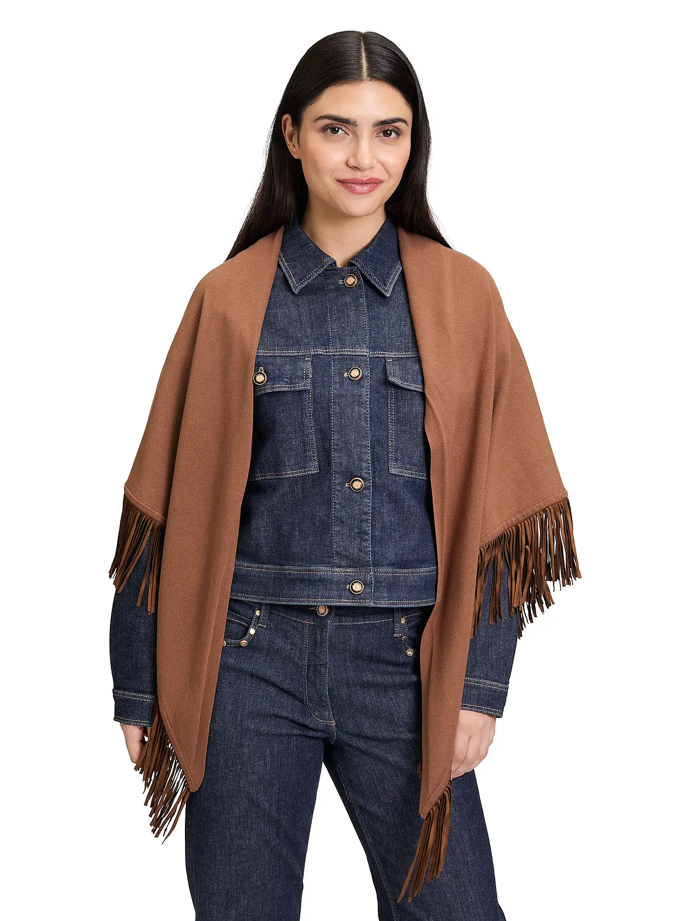 BETTY BARCLAY | Tuch  | camel
