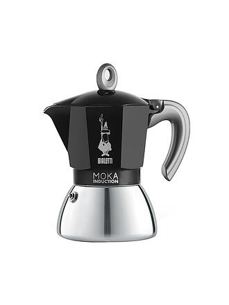 BIALETTI | Espressokocher Moka Induction 6 Tassen Alu/Schwarz
