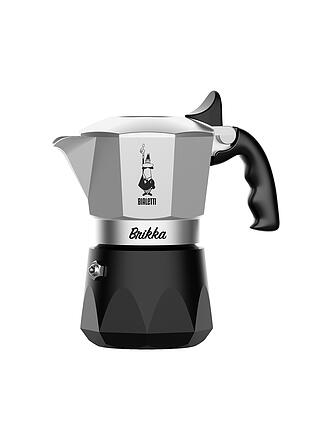BIALETTI | Moka BRIKKA 4 tazze Alu / Nero