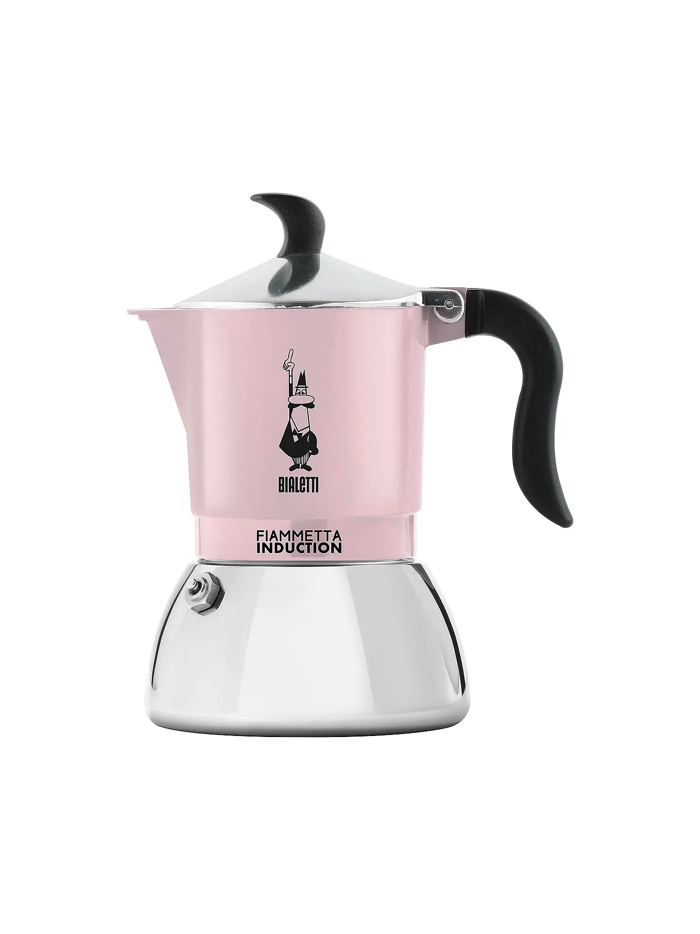 BIALETTI | Espressokocher FIAMMETTA Induction 4 Tassen Rosa | rosa