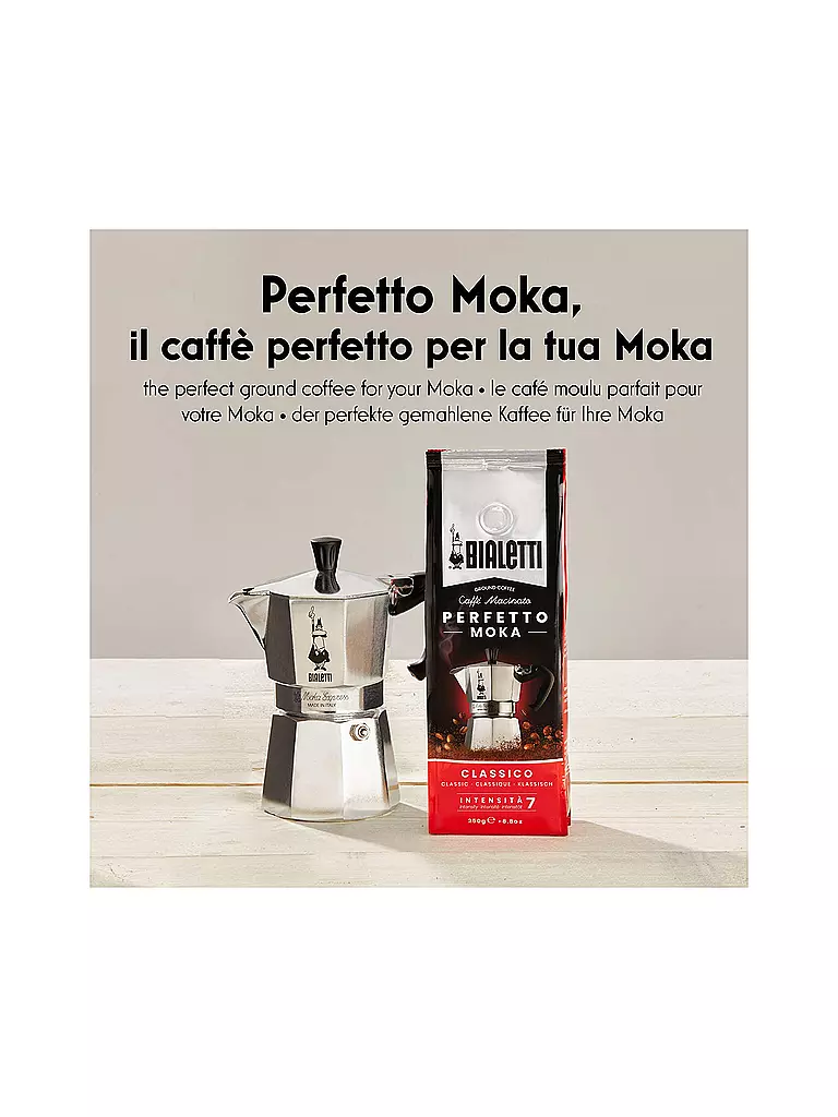 BIALETTI | Kaffee gemahlen 250g PERFETTO MOKA CLASSICO  | braun
