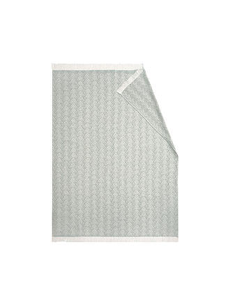 BIEDERLACK | Wohndecke - Plaid 130x180cm Green Mood Cameo Mint
