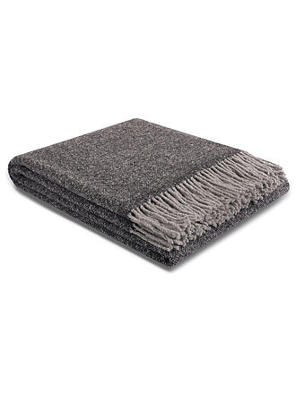 BIEDERLACK | Wohndecke - Plaid SOULFUL CRAFTED 140x190cm Anthrazit