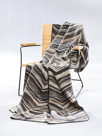 BIEDERLACK | Wohndecke - Plaid 150x200cm SIMPLY ELEGANT Wild Lines