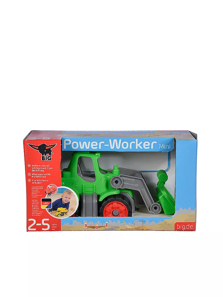 BIG | Power Worker Mini Traktor | keine Farbe