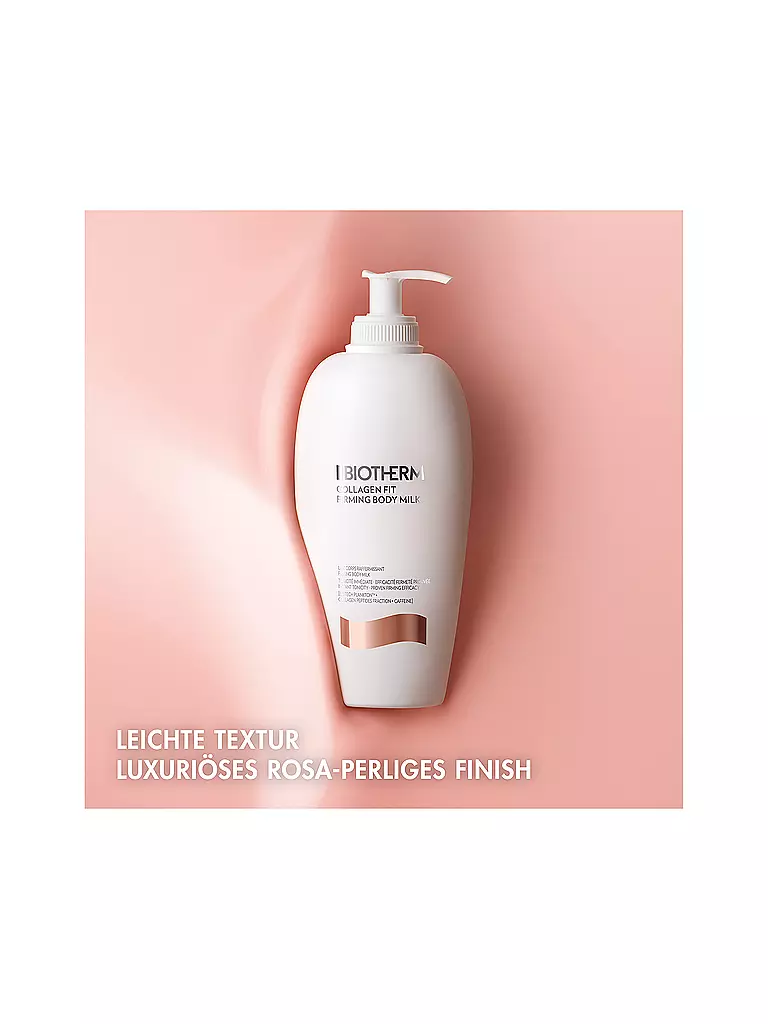 BIOTHERM | Collagen Fit Körpermilch mit Biotech Plankton™, Kollagen-Peptid-Fraktion & Koffein  400ml | keine Farbe