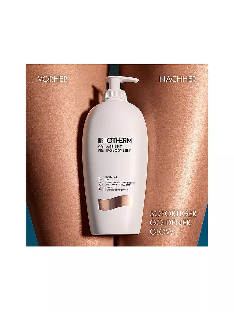 BIOTHERM | Collagen Fit Körpermilch mit Biotech Plankton™, Kollagen-Peptid-Fraktion & Koffein  400ml | keine Farbe
