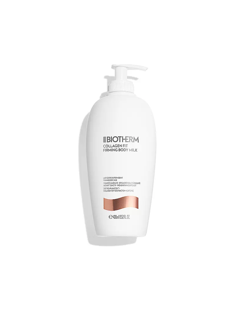 BIOTHERM | Collagen Fit Körpermilch mit Biotech Plankton™, Kollagen-Peptid-Fraktion & Koffein  400ml | keine Farbe