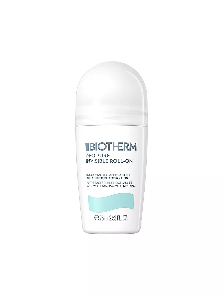 BIOTHERM | Deo Pure Invisible 48h Roll-On 75ml | keine Farbe