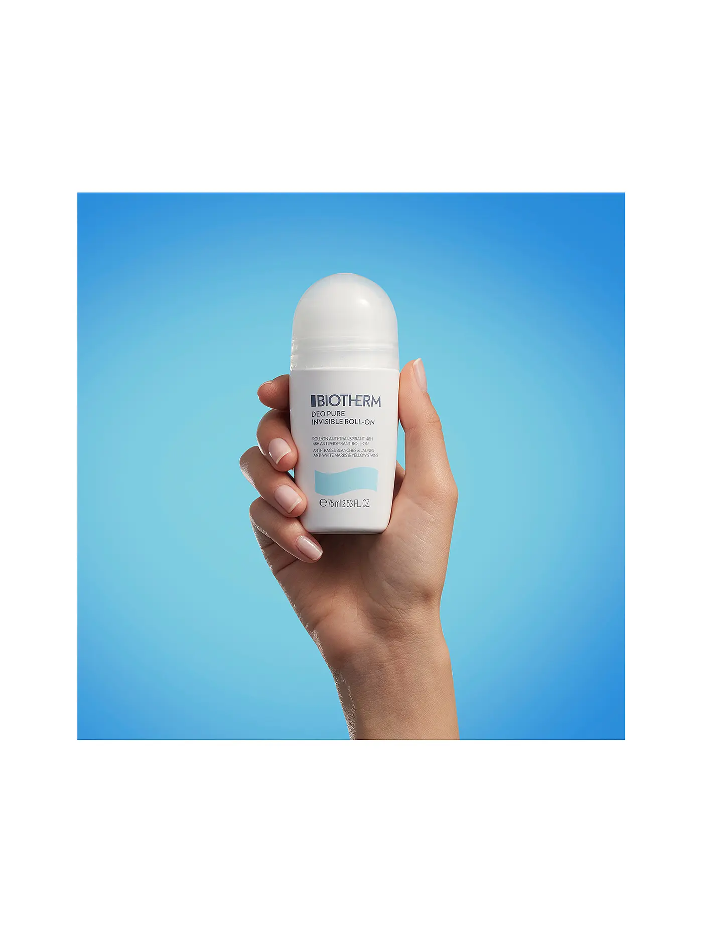BIOTHERM | Deo Pure Invisible 48h Roll-On 75ml | keine Farbe