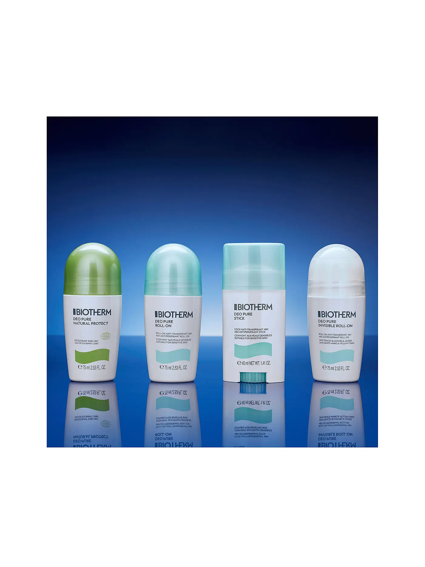 BIOTHERM | Deo Pure Invisible 48h Roll-On 75ml | keine Farbe