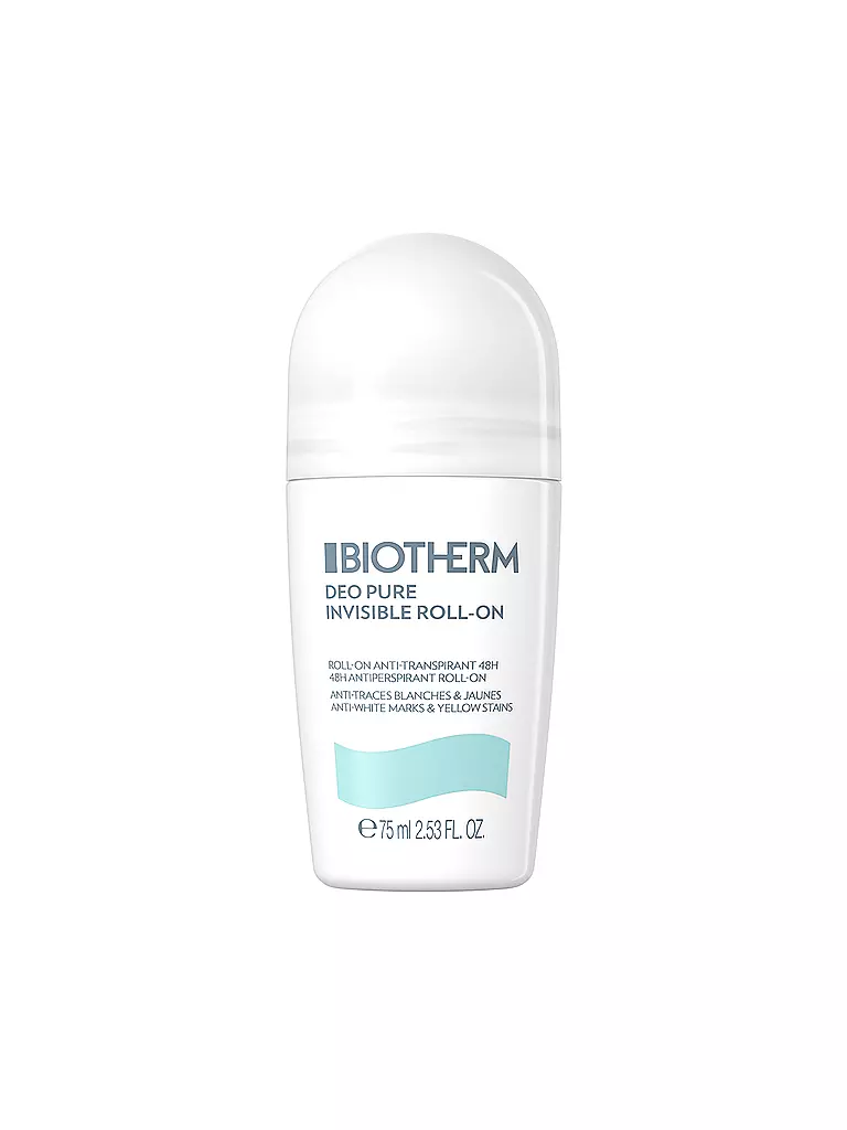 BIOTHERM | Deo Pure Invisible Roll-On 75ml | keine Farbe