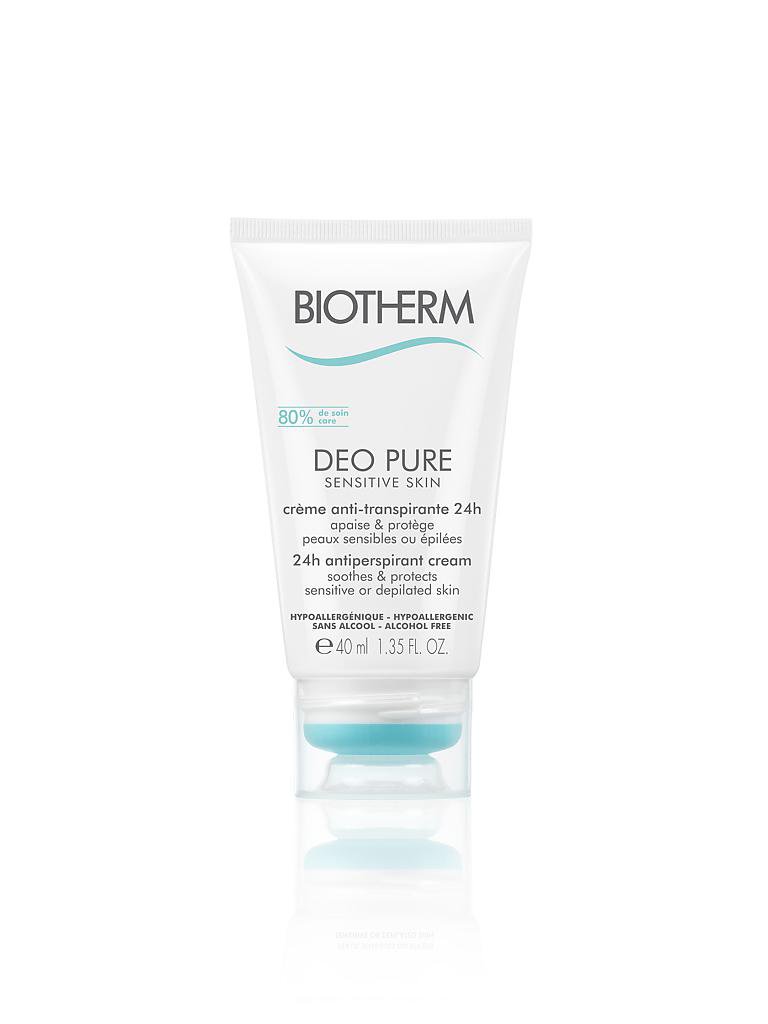 BIOTHERM | Deo Pure Sensitive Skin Crème 40ml | transparent