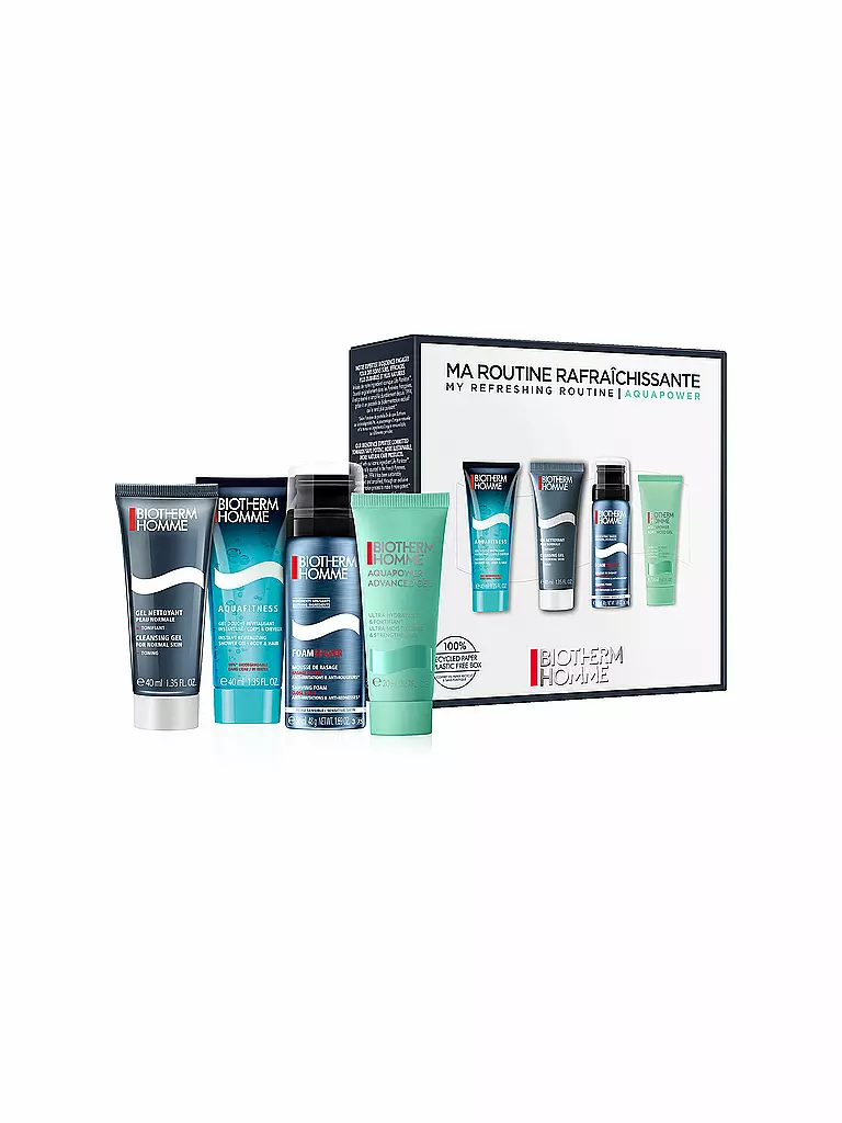 BIOTHERM | Geschenkset - Biotherm Homme Aquapower Starterkit 50ml / 2x40ml / 20ml | keine Farbe