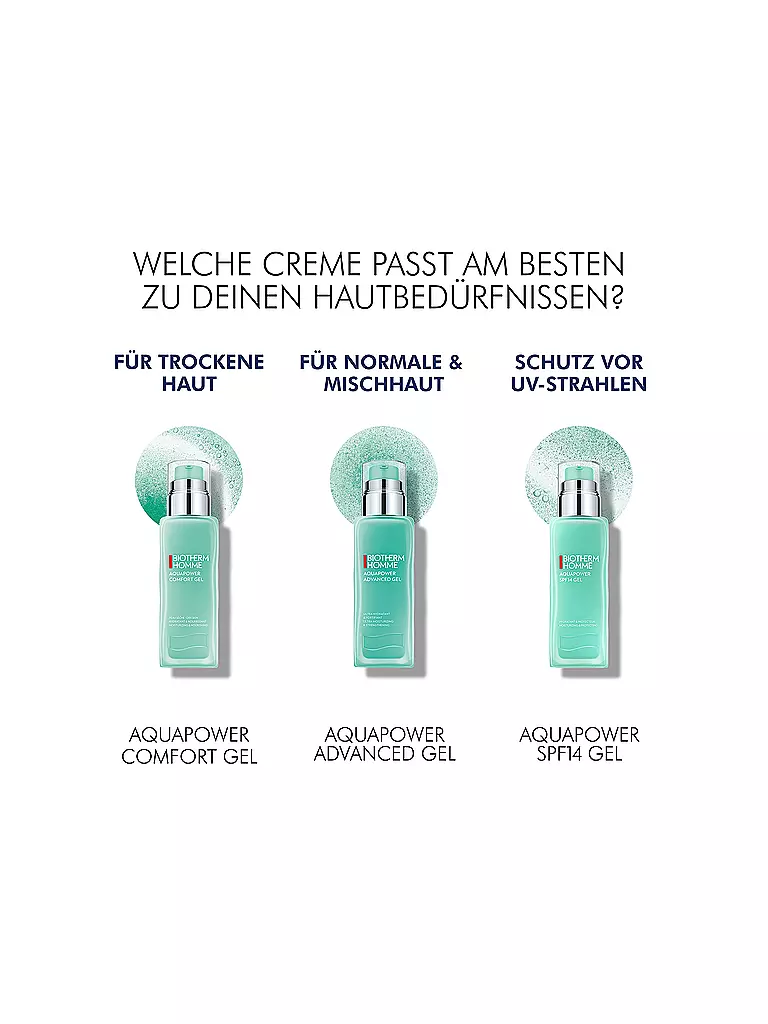 BIOTHERM | Homme Aquapower Comfort Gel 75ml | keine Farbe