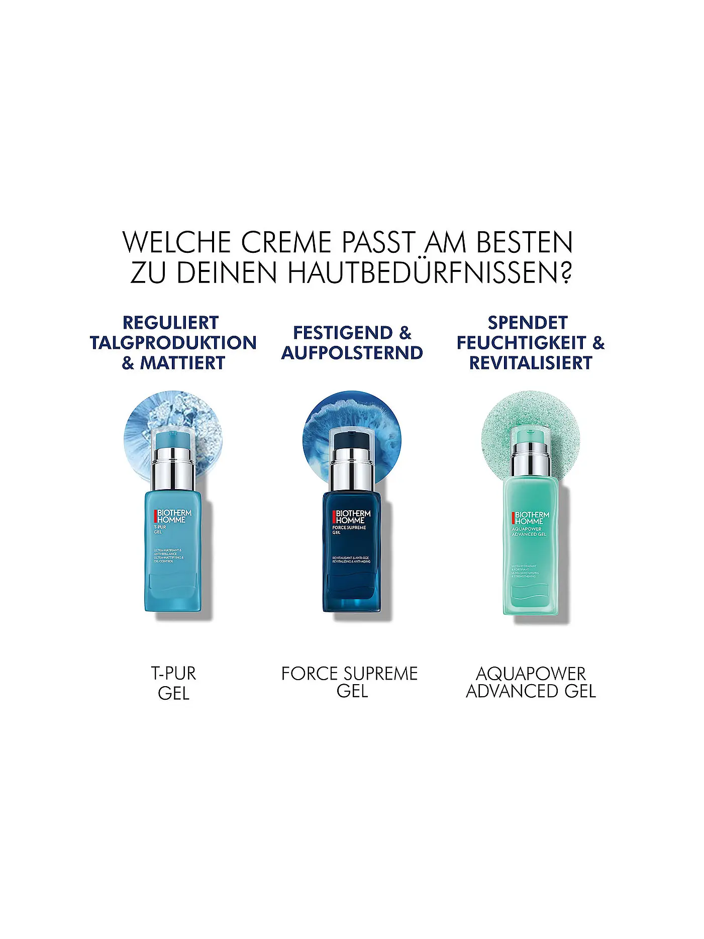 BIOTHERM | Homme T-PUR Gel 50ml | keine Farbe