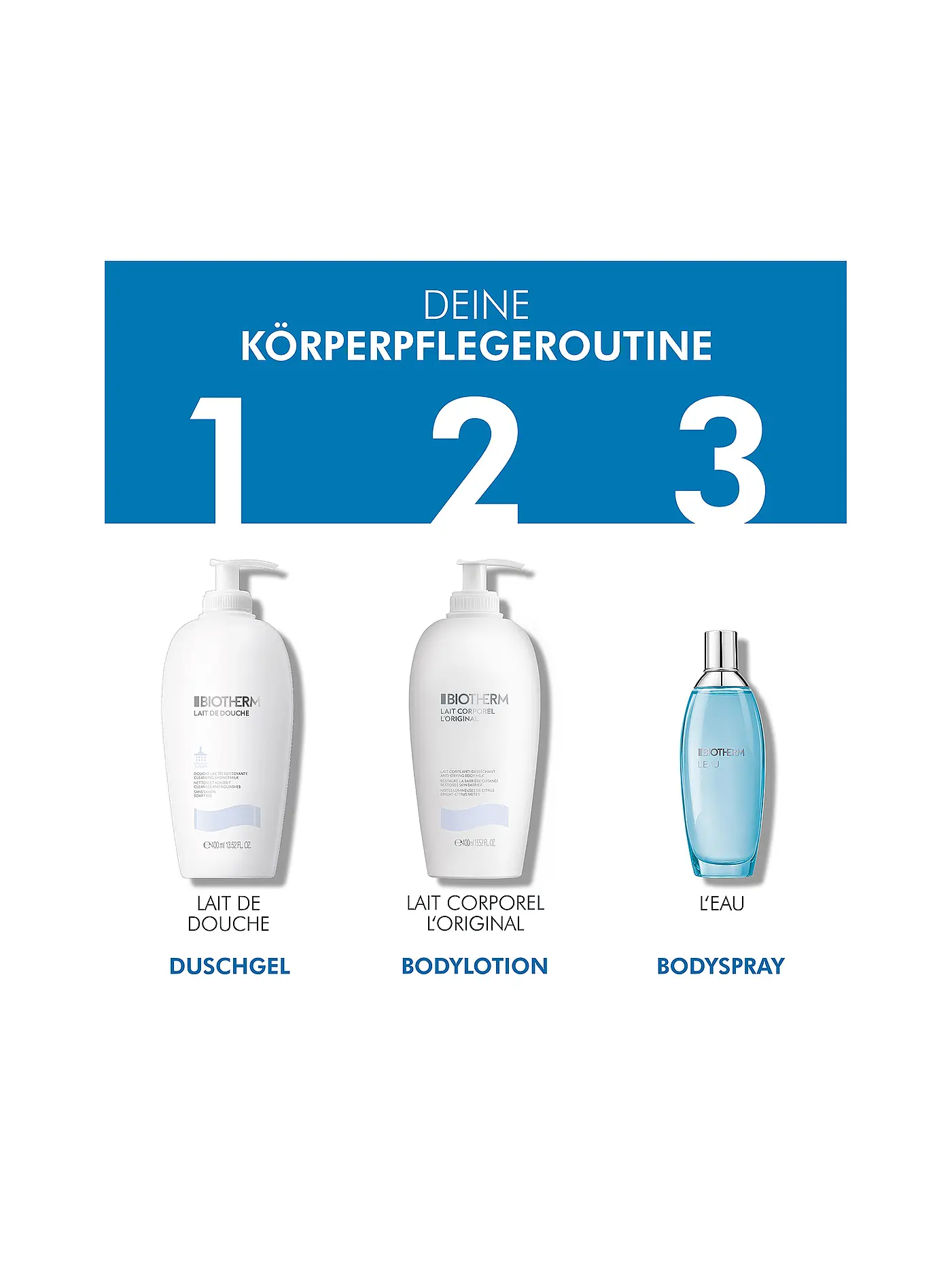 BIOTHERM | Lait Corporel L'Original Body Milk 400ml | keine Farbe