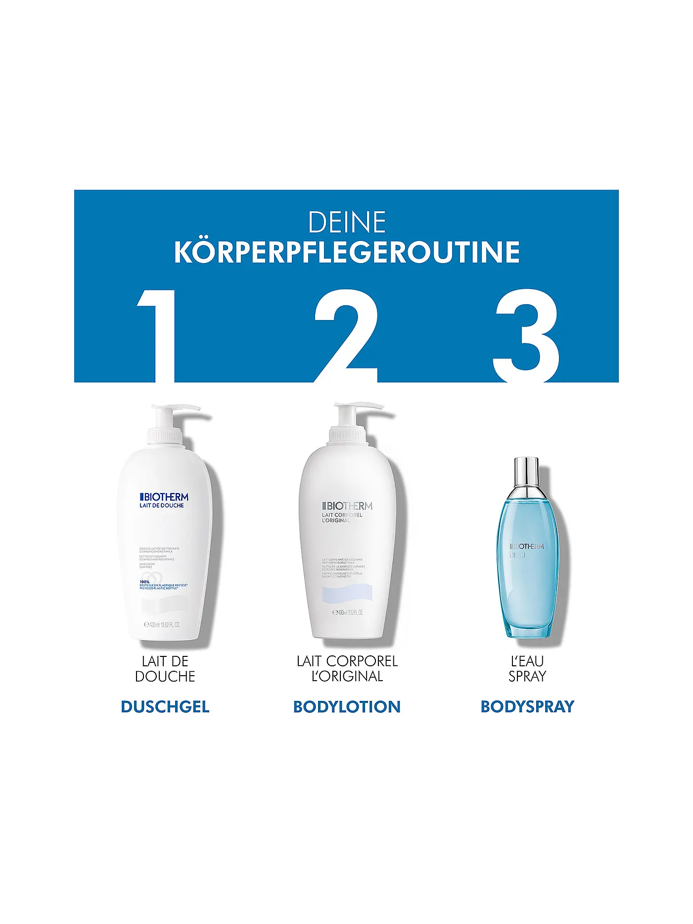 BIOTHERM | Lait Corporel L'Original Body Milk 400ml | keine Farbe
