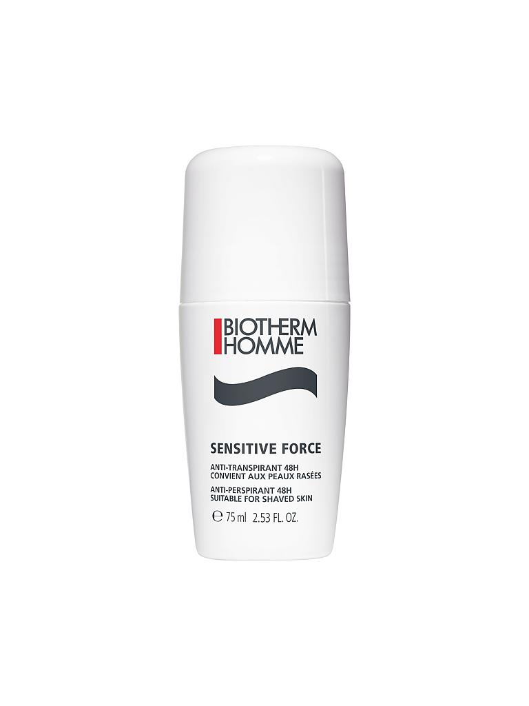 BIOTHERM | Sensitive Force  Deo Roll-On Anti-Transpirant 48h 75ml | transparent