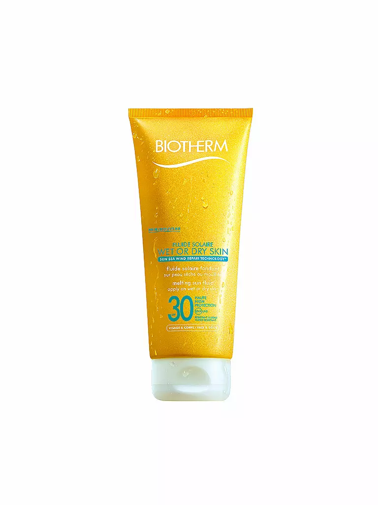 BIOTHERM | Sonnenpflege - Fluide Solaire Wet Or Dry Skin LSF 30 200ml | keine Farbe