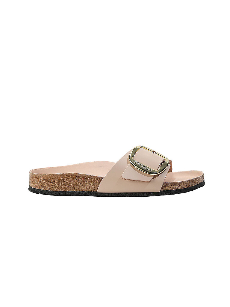 Sandalen für Frauen Birkenstock Madrid Big Buckle Natural Leather Patent