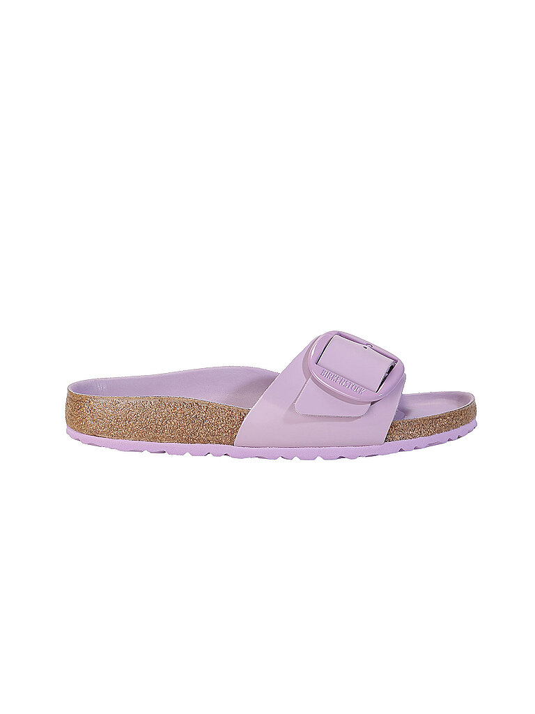 Sandalen für Frauen Madrid Big Buckle Natural Leather Patent
