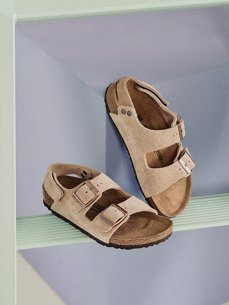 BIRKENSTOCK | Kinder Sandalen MILANO | hellbraun