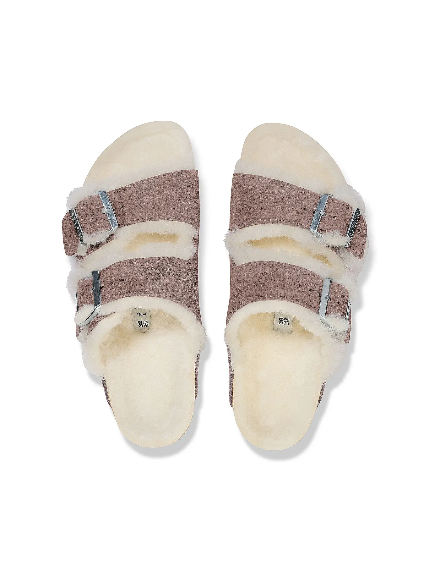 BIRKENSTOCK | Pantoletten ARIZONA SHEARLING | lila
